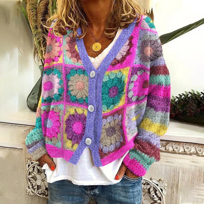 Casual Wool/Knitting Turkey Cardigan