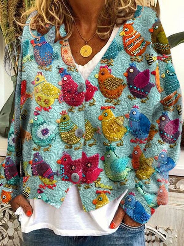 Casual Wool/Knitting Turkey Cardigan