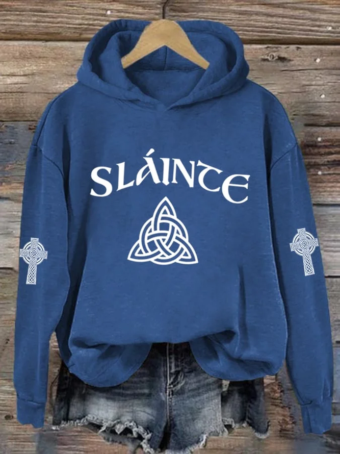 Women's St. Patrick's Day Print Hoodie