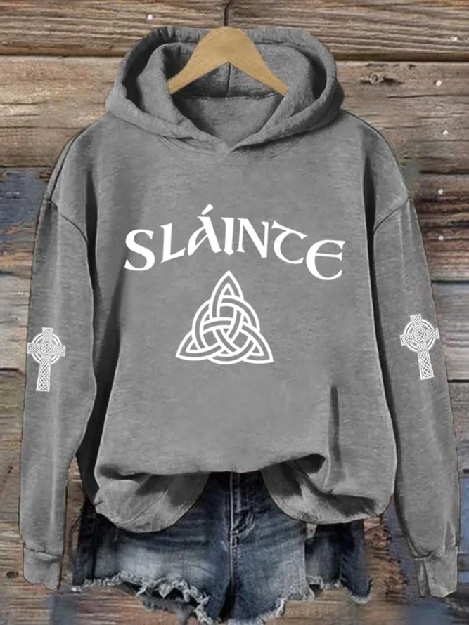 Women's St. Patrick's Day Print Hoodie