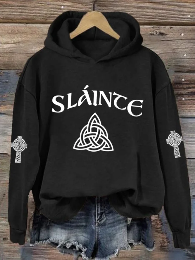 Women's St. Patrick's Day Print Hoodie