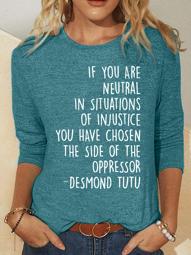 Human Rights , Feminist , Justice , Equal Rights Casual Long Sleeve Shirt