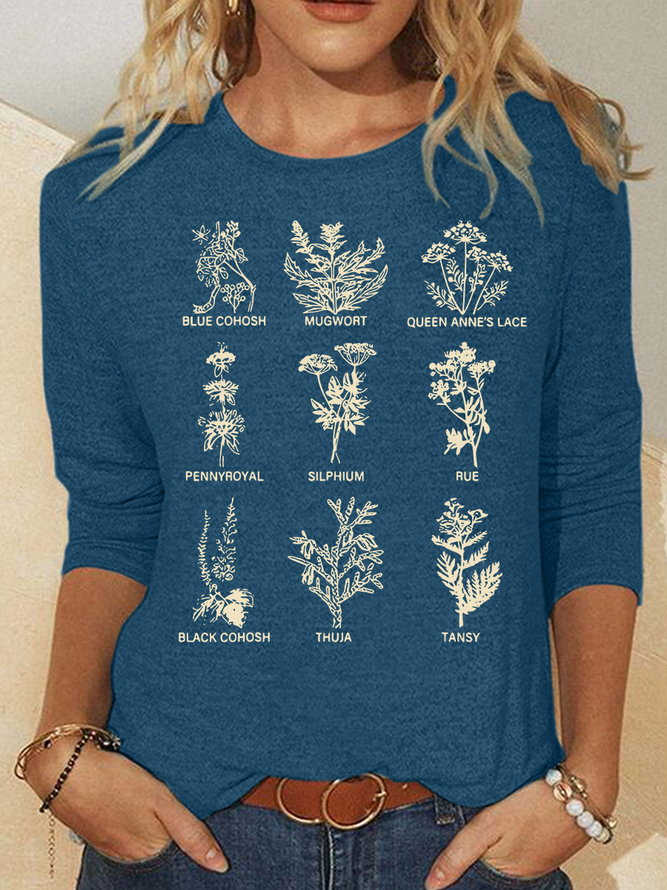 Womens Rights Pro Choice F The Patriarchy My Body My Choice Abortion Plant Tshirt Pro Choice Herbs Casual Long Sleeve Shirt