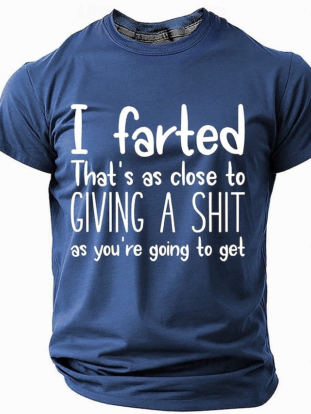 Men's Funny Slang Short Sleeve T shirt