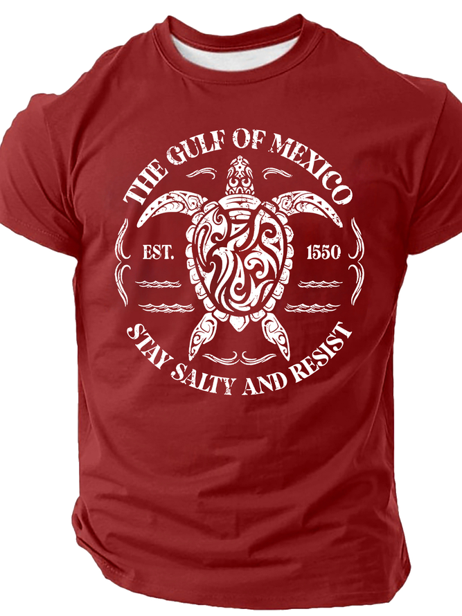 Gulf Of Mexico Cotton T-Shirt