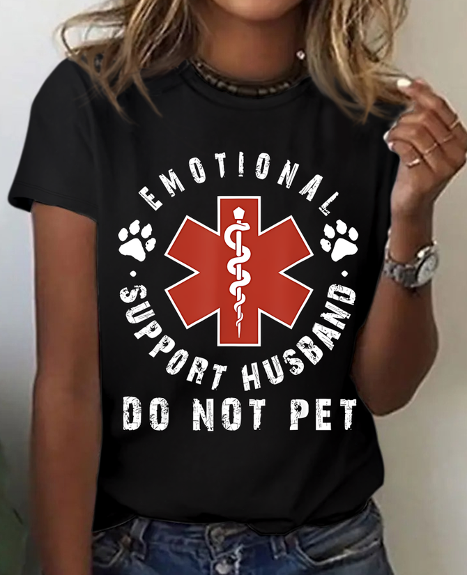Emotional Support Husband Do Not Pet