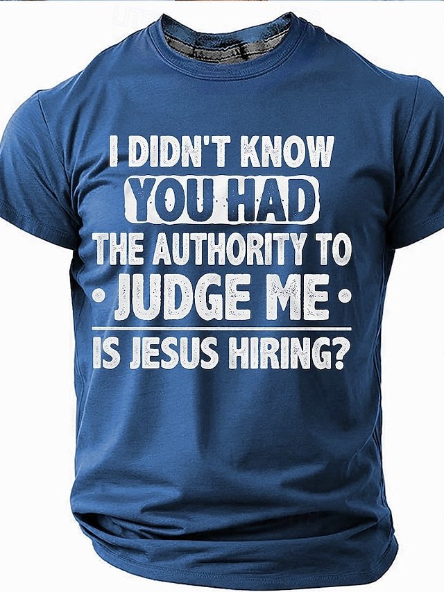 Men's Sarcastic Funny Slang Short Sleeve T-shirt