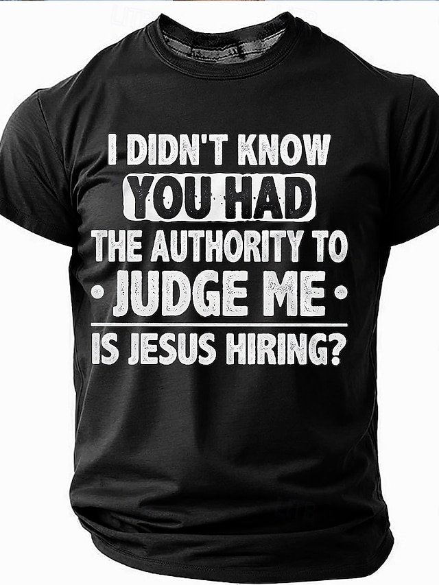 Men's Sarcastic Funny Slang Short Sleeve T-shirt