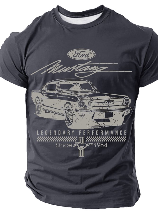 Mustang Script Legendary Cotton T-shirt