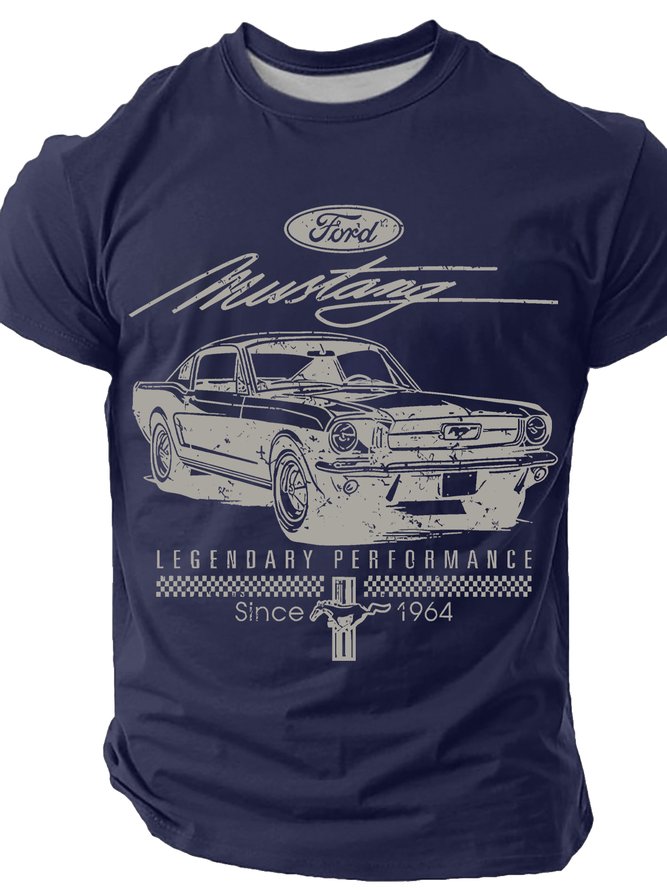 Mustang Script Legendary Cotton T-shirt