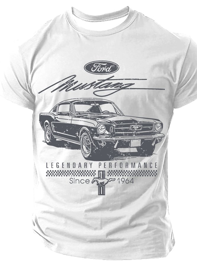 Mustang Script Legendary Cotton T-shirt