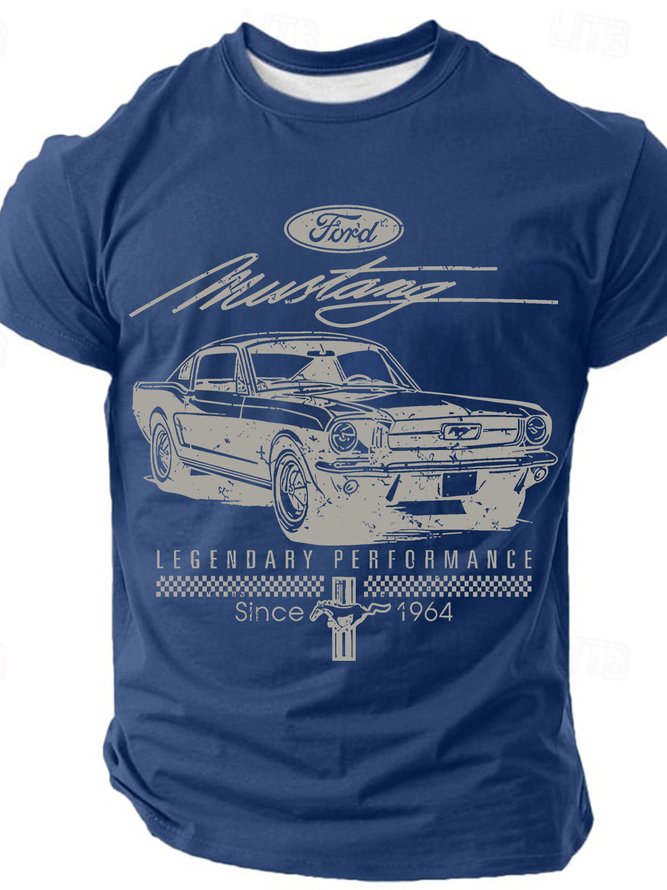 Mustang Script Legendary Cotton T-shirt