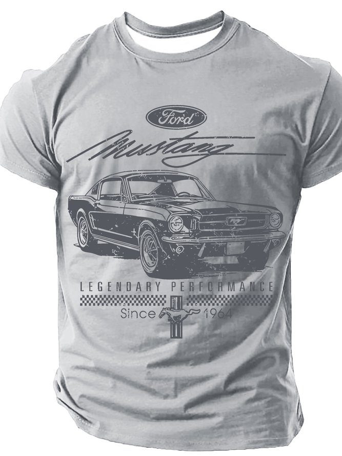 Mustang Script Legendary Cotton T-shirt