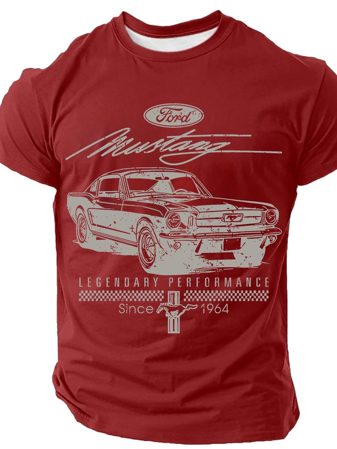 Mustang Script Legendary Cotton T-shirt