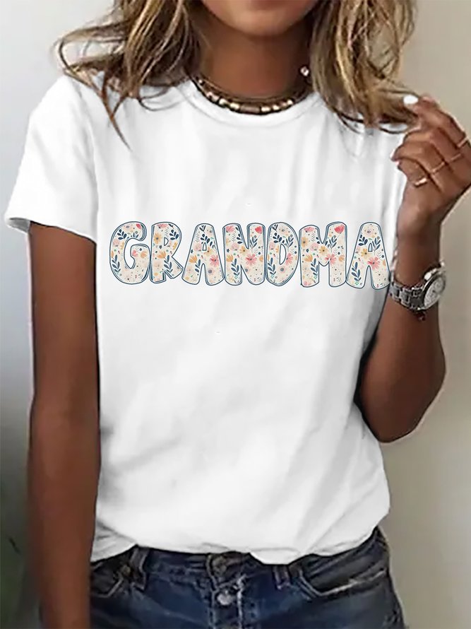 Grandma Gifts Cotton T-shirt