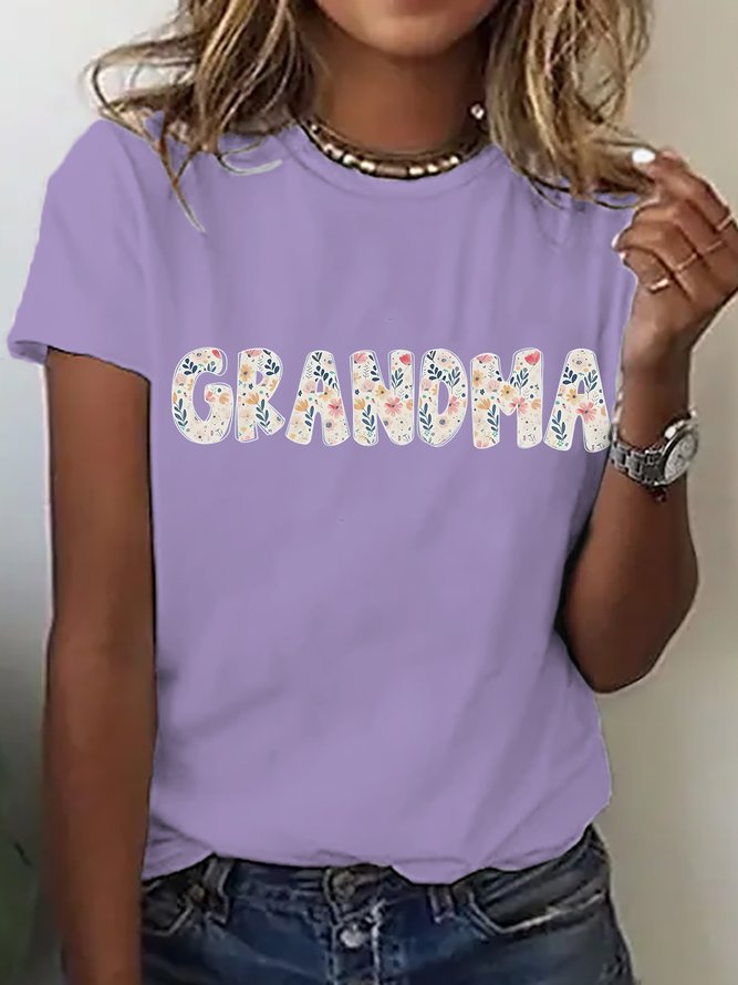 Grandma Gifts Cotton T-shirt