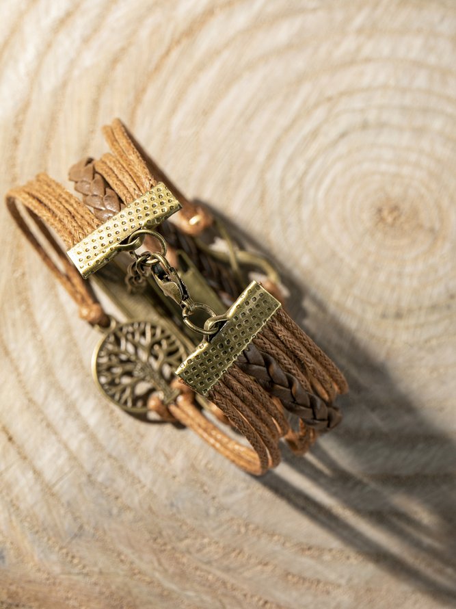 As Picture Alloy Casual Bracelet