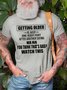 Men's Getting Older Is Just One Body Part After Another Saying Haha You Think That's Bad Watch This Tee