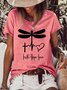 Dragonfly Faith Love Hope Women's T-shirt