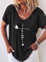 Butterfly Faith Women's Short Sleeve T-shirt
