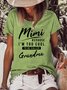 Mimi Because I'm Too Cool Funny Short sleeve Top