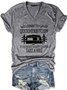 Funny Letter Short Sleeve T-Shirt