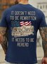 It Doesn't Need To Be Rewritten Men's Short Sleeve T-Shirt