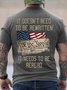 It Doesn't Need To Be Rewritten Men's Short Sleeve T-Shirt