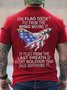 Our Flag Does Not Fly The Wind Moving It Men's Short Sleeve T-Shirt