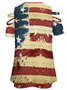 Casual USA Flag Casual Short Sleeve Top