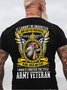 I OWN IT FOREVER THE TITLE ARMY VETERAN Casual Short Sleeve T-Shirt