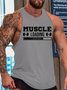 Men's Installing Muscles Please Wait Crew Neck Knit Tank