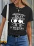 Funny Super Cool Sister Casual Cotton Short Sleeve T-Shirt