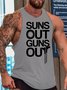 SUNS OUT GUNS OUT MEN'S TANK TOP