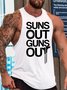 SUNS OUT GUNS OUT MEN'S TANK TOP