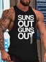 SUNS OUT GUNS OUT MEN'S TANK TOP