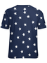 American Flag Star Faith Freedom Loosen T-Shirt