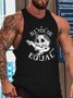 Veterans Crew Neck Casual Tank Top