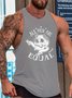 Veterans Crew Neck Casual Tank Top