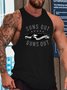 sea eagles men’s Casual Crew Neck Tank Top