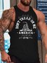 letter men’s Basics Tank Top