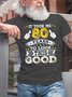 Mans Funny 1941 80Th 80 Years grandpa Casual Fit T-Shirt