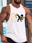 Animal printing  men’s Casual Tank Top