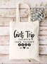 Girls Trip Sister Shopping Tote