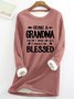 Being A Grandma Doesn't Make Me Old Womens Warmth Fleece Sweatshirt