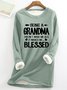 Being A Grandma Doesn't Make Me Old Womens Warmth Fleece Sweatshirt