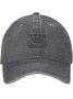 Of Course I Talk To Myself Funny Text Letters Adjustable Hat