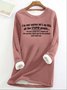 Women's Funny letter I'm Not Saying Casual Sweatshirt