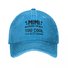 MIMI Because I'M Way Too Cool To Be Called Grandma Funny  Adjustable Hat
