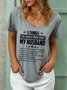 Five Things About My Husband T-shirt